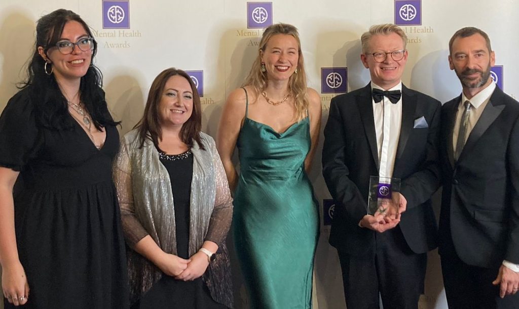 Southdown Win Award at the Mental Health Awards 2023