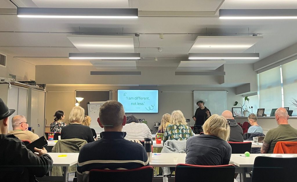 Professionals attend an Autism Awareness Workshop at the Recovery College